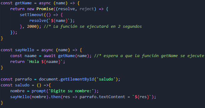 Ejemplo Async-Await