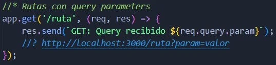 ejemplo query parameters