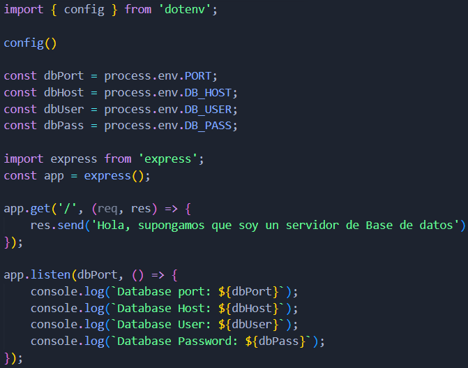 ejemplo 2 process.env